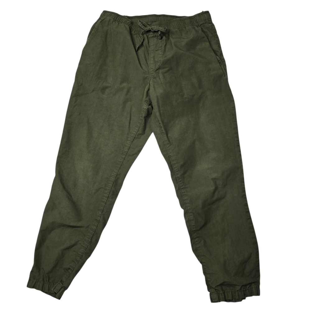 Unbranded tapered, olive green joggers 